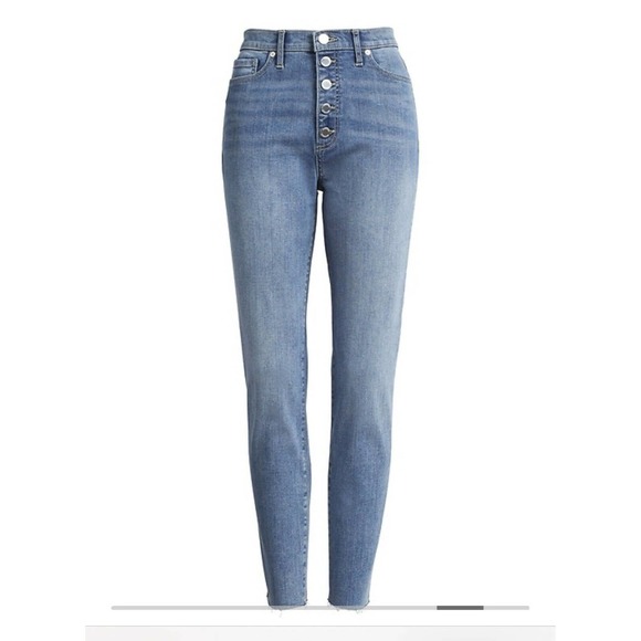 NWT Banana Republic High-Rise Skinny Button-Fly Jeans Size 32 - Picture 5 of 8